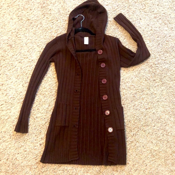 chillipop Sweaters - Chocolate Hooded Sweater